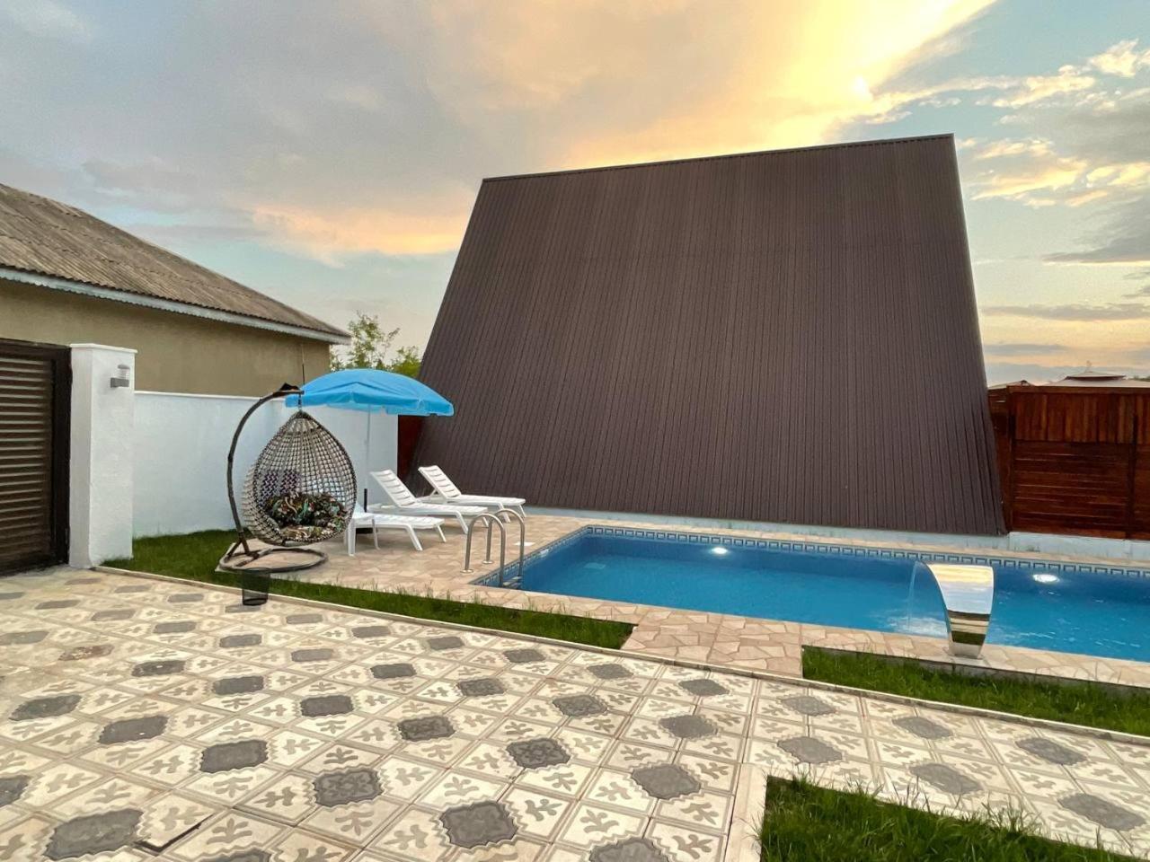 3Gozel Aframe Villa กาบาลา ภายนอก รูปภาพ