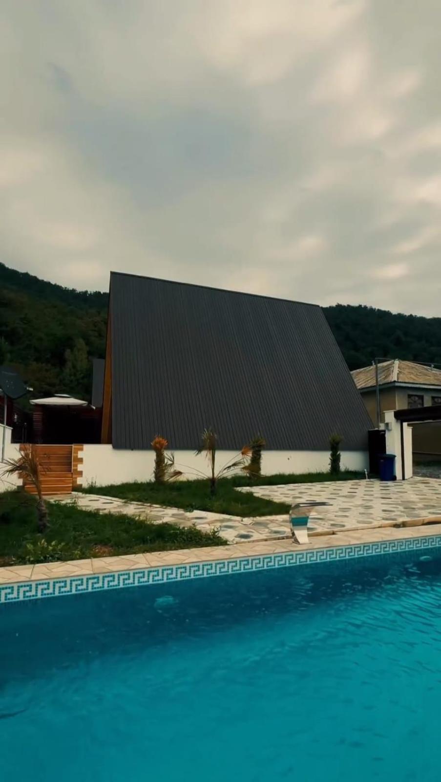 3Gozel Aframe Villa กาบาลา ภายนอก รูปภาพ