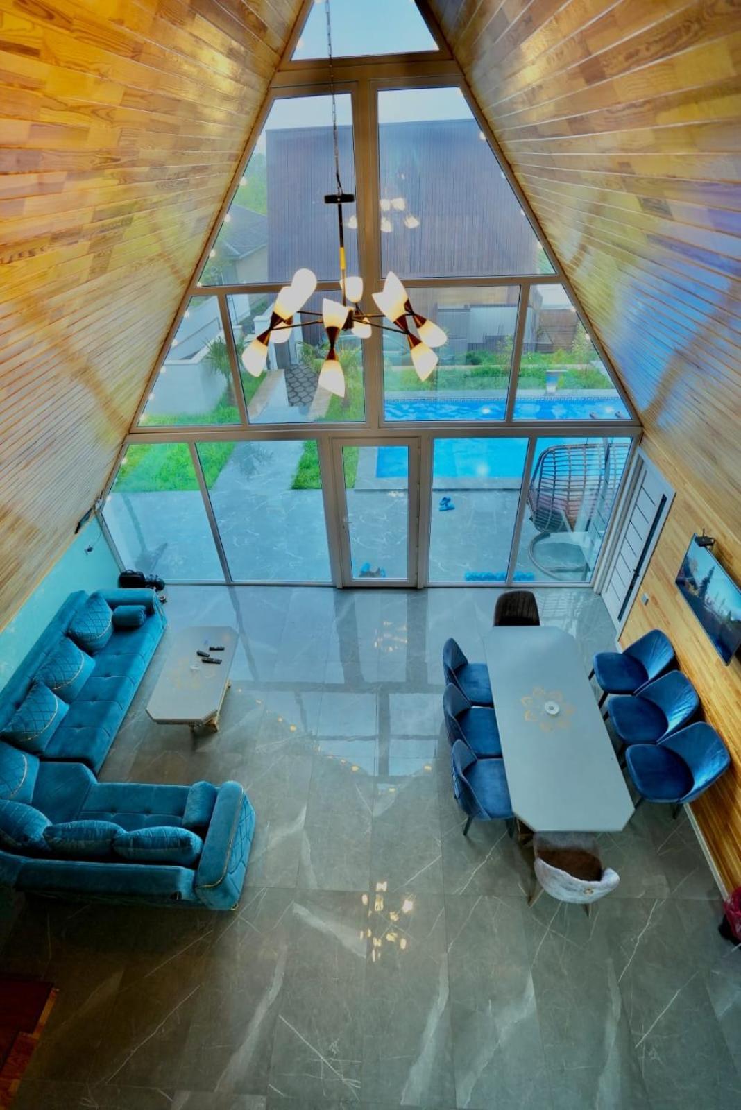 3Gozel Aframe Villa กาบาลา ภายนอก รูปภาพ
