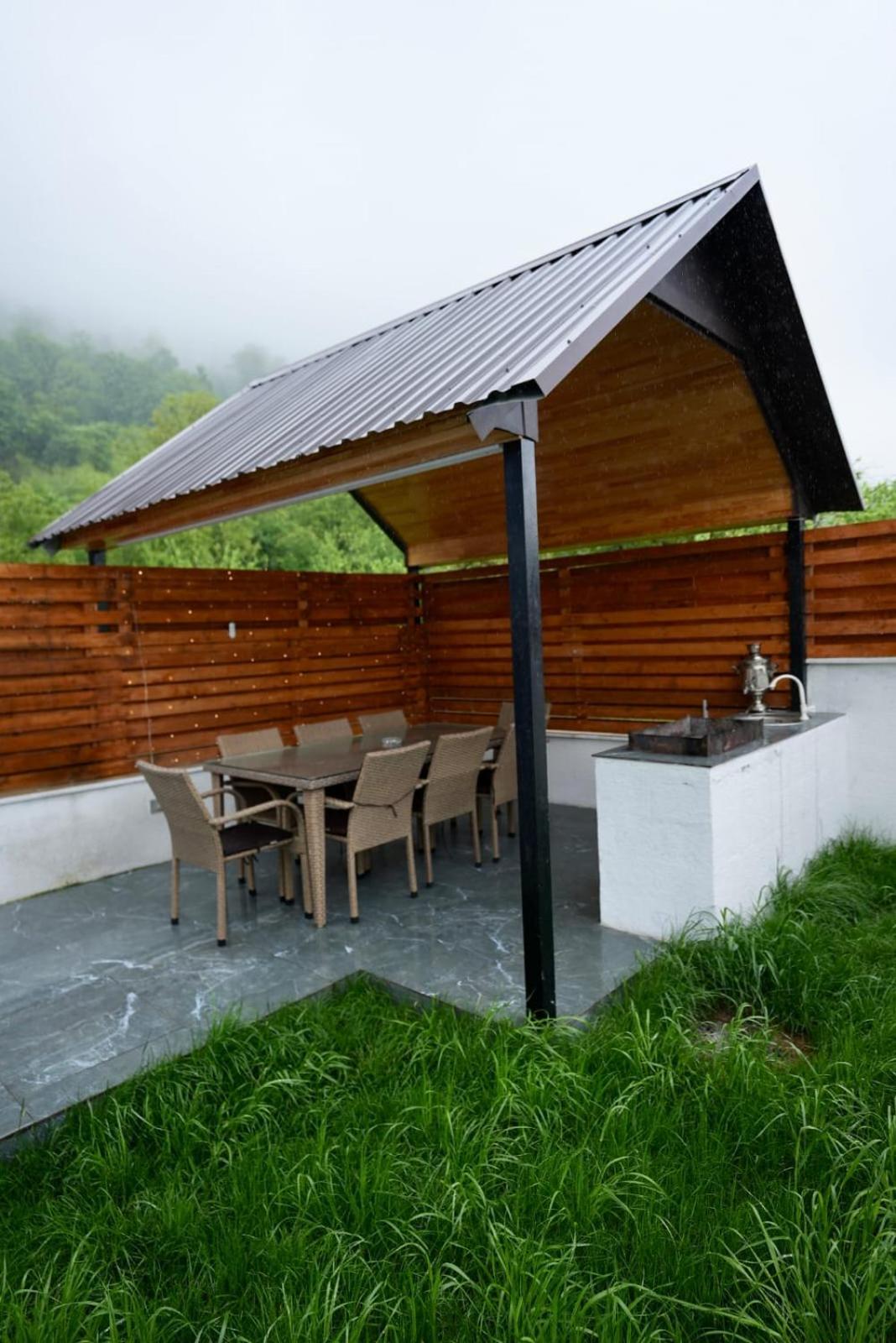 3Gozel Aframe Villa กาบาลา ภายนอก รูปภาพ