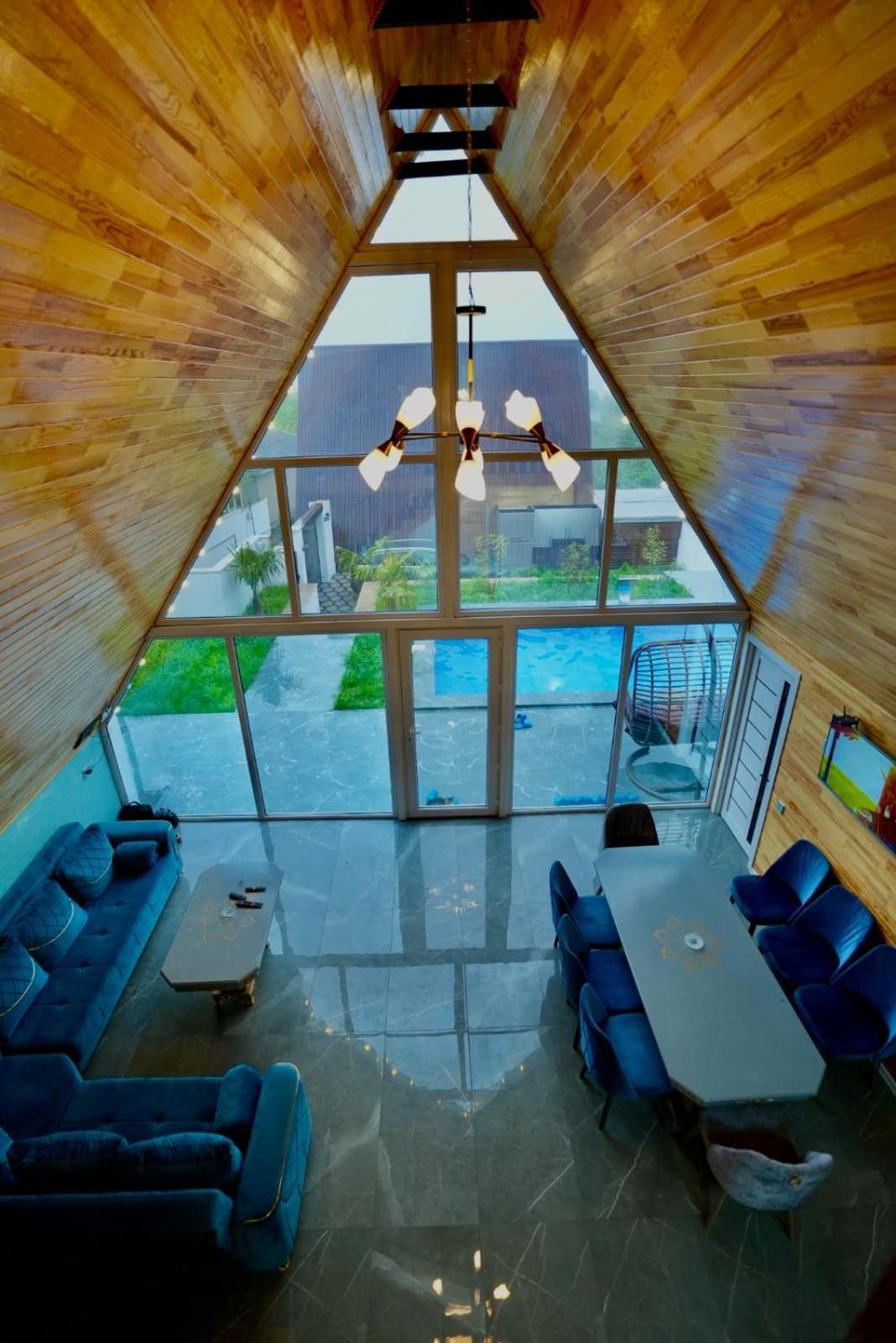 3Gozel Aframe Villa กาบาลา ภายนอก รูปภาพ