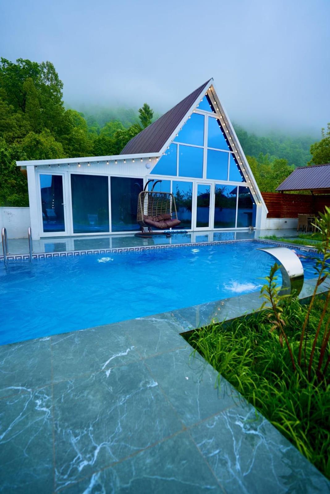 3Gozel Aframe Villa กาบาลา ภายนอก รูปภาพ