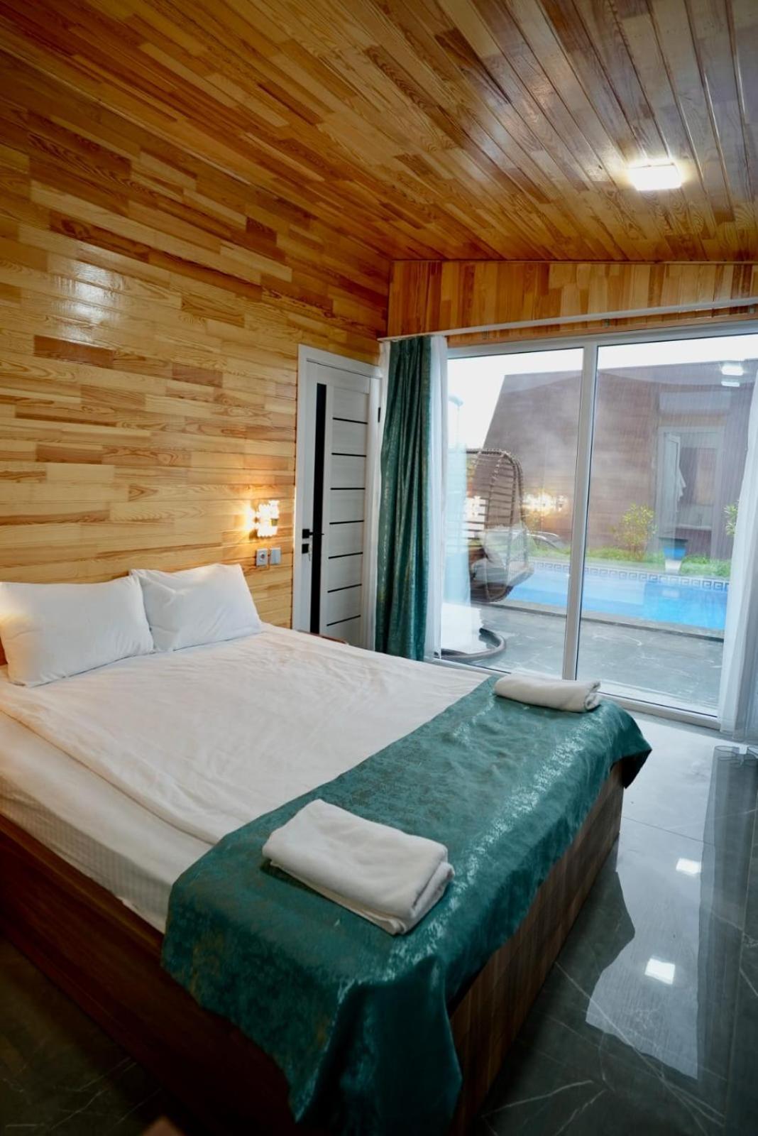 3Gozel Aframe Villa กาบาลา ภายนอก รูปภาพ