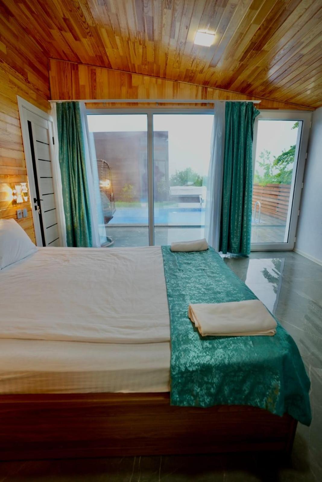 3Gozel Aframe Villa กาบาลา ภายนอก รูปภาพ