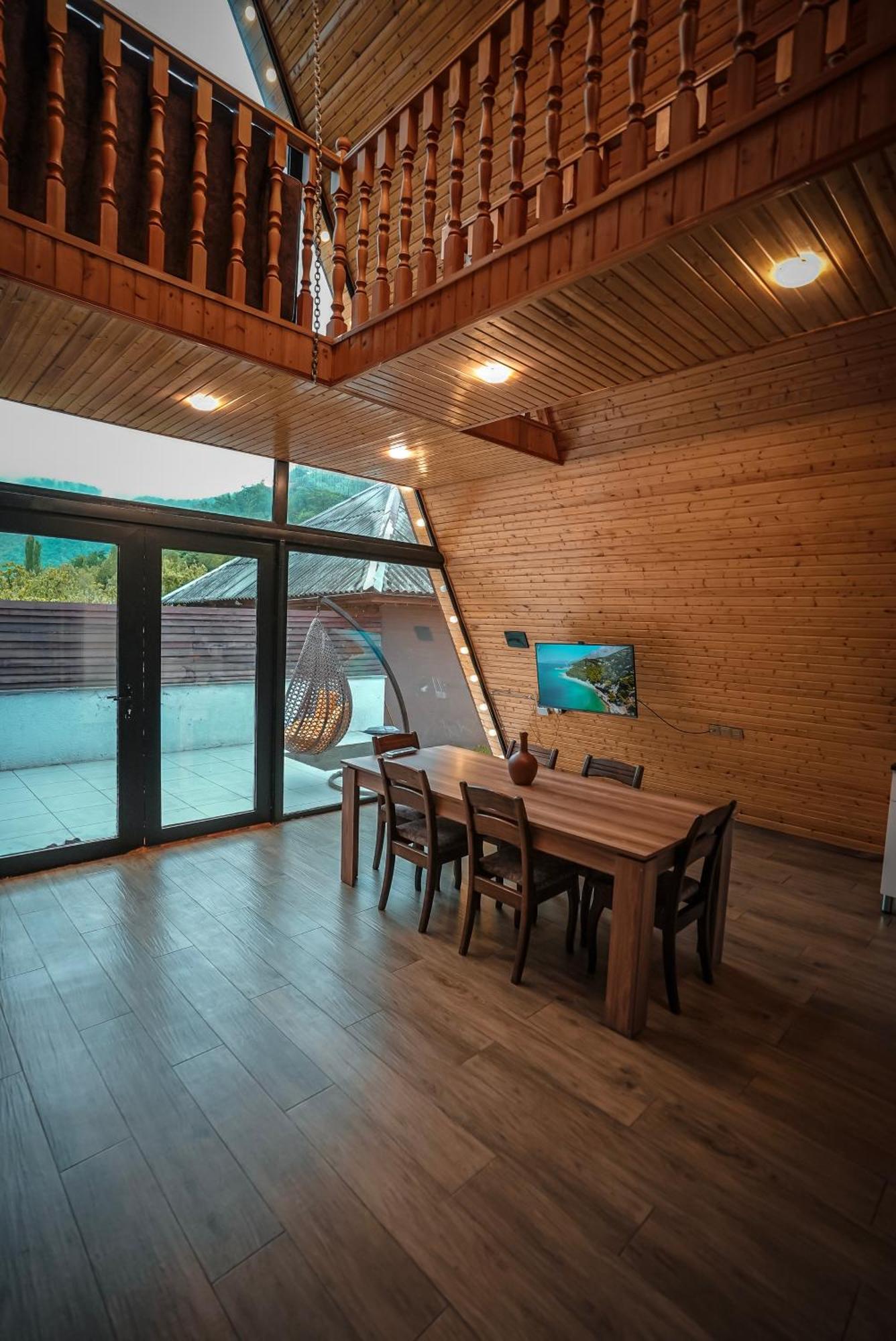 3Gozel Aframe Villa กาบาลา ภายนอก รูปภาพ