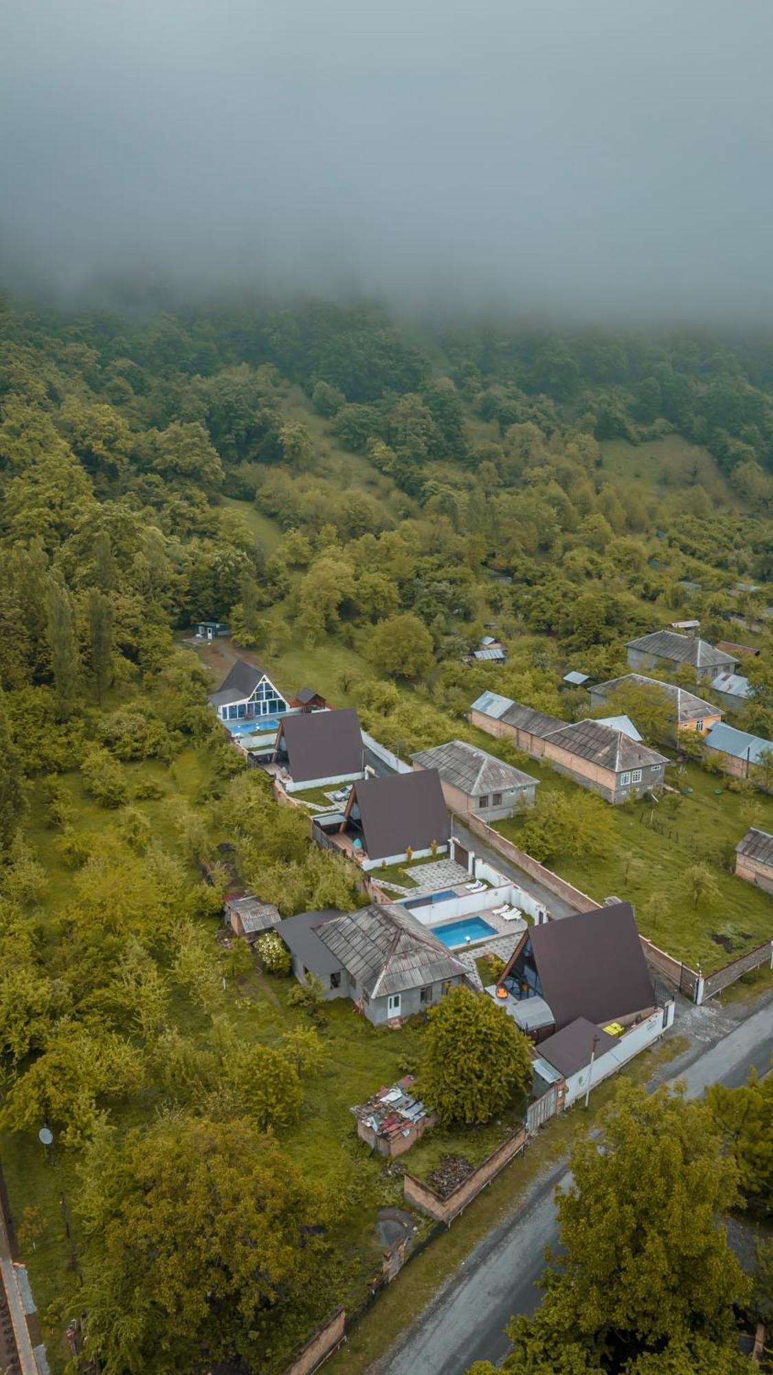 3Gozel Aframe Villa กาบาลา ภายนอก รูปภาพ