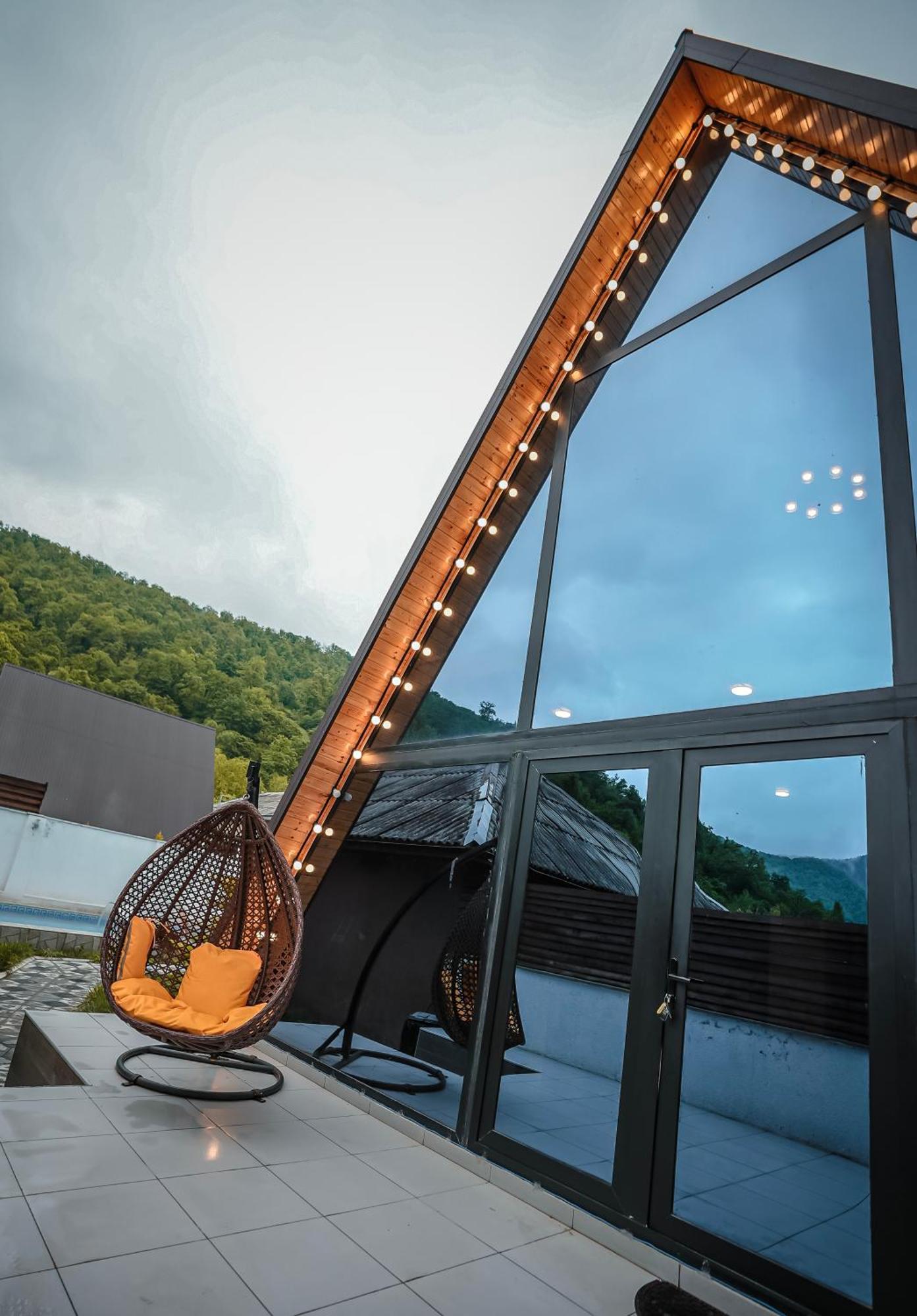 3Gozel Aframe Villa กาบาลา ภายนอก รูปภาพ